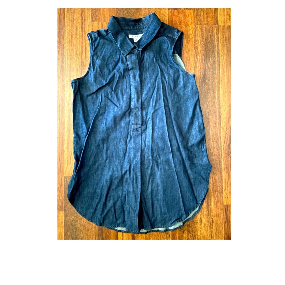 Liz Claiborne Denim Tunic Top